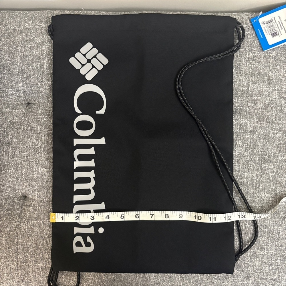 Columbia Black Drawstring Backpack - Picture 2 of 3